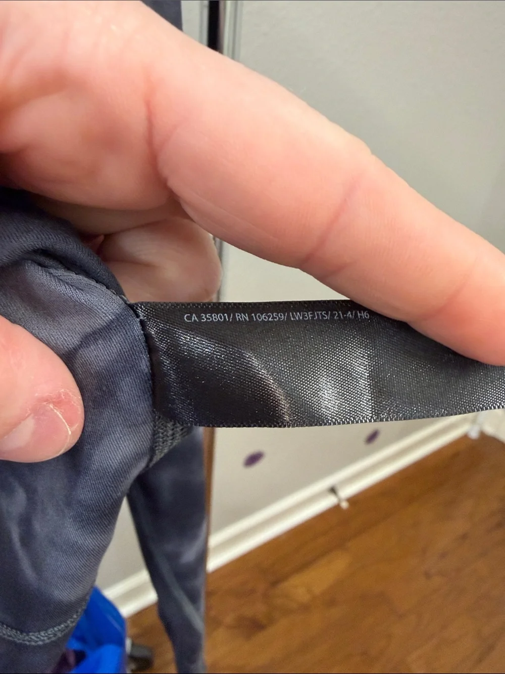 049. Lululemon All Aligned Mock Neck Long Sleeve Shirt Diamond Dye